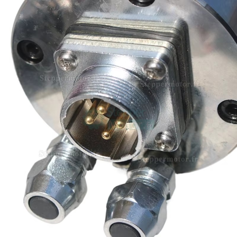 Moteur de broche CNC refroidi par eau JGD-65C-0,8 kW 110 V/220 V 0,8 kW 24&nbsp;000 tr/min Pince ER11 400 Hz